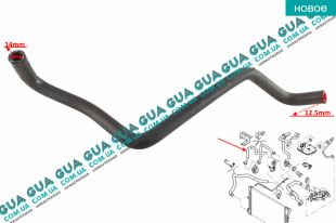 Патрубок / шланг радиатора печки  ( трубка )   