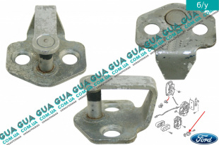 Скоба замка передней двери левой / правой ( фиксатор / зацеп / петля ) Ford / ФОРД TRANSIT TOURNEO 2006- / ТРАНЗИТ ТОРНЭО 06- 2.2TDCI (2198 куб.см.)