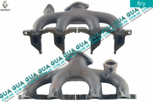 Коллектор выпускной ( метал )   