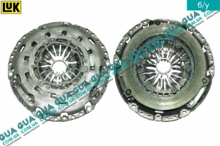 Корзина сцепления под демпферный маховик D228   