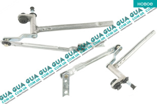 Трапеция дворников левая ( механизм стеклоочистителей )   