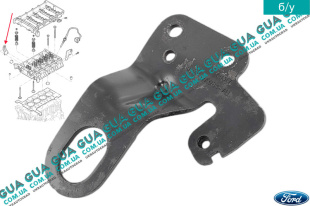 Кронштейн крепления / подъемная скоба  двигателем    