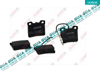 Тормозные колодки задние ( ATE )