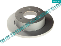 Тормозной диск задный  ( 3.0 - 3.5 t )