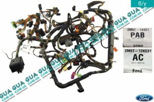 Электропроводка  приборной панели ( проводка консоли  ) жгут проводов   