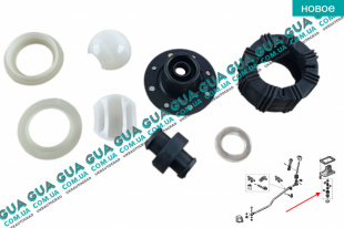 Ремкомплект рычага / кулисы переключения  коробки передач МКПП   