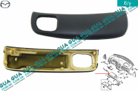 Декоративная накладка панели ( торпеды ) Mazda / МАЗДА 323F 1994-1997 2.0D (1998 куб. см.)