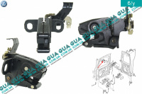 Замок задний двери / верхний левый ( защелка ) VW / ВОЛЬКС ВАГЕН TRANSPORTER V 2003- / ТРАНСПОРТЕР 5 03- 2.0TDI (1968 куб.см.)