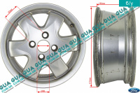 Диск колесный легкосплавный R15 6.0J X 15 ET52.5 ( титановый ) Ford / ФОРД FOCUS I 1998-2004 / ФОКУС 1 98-04 1.8TDCI (1753 куб. см.)