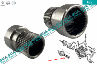 Привод /  флянец / ступица / муфта топливного насоса высокого давления ТНВД   