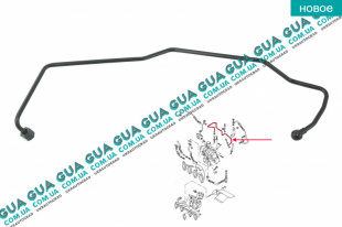 Трубка подачи масла на турбину Ford / ФОРД GALAXY 1995-2006 / ГАЛАКСИ 95-06 1.9TDI (1896 куб.см.)