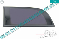 Стекло кузова заднее левое ( универсал ) Opel / ОПЕЛЬ ASTRA G 1998-2005 / АСТРА Ж 98-05 1.6 ( 1598 куб.см. )