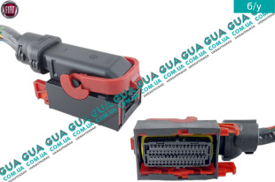 Фишка / разъем электронного блока управления двигателем ( ЭБУ / ECU )   