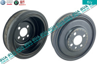 Шкив коленвала 6 ручейков ( Шкив коленчатого вала )