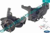 Цапфа / ступица задняя правая под АБС / ABS Ford / ФОРД MONDEO III 2001-2007 / МОНДЕО 3 2.2TDCI (2198 куб.см.)