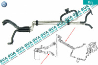 Трубки топливной системы к фильтру ( комплект ) 