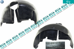 Подкрылок задний левый VW / ВОЛЬКС ВАГЕН GOLF IV 1997-2006 / ГОЛЬФ 4 97-06 1.9TDI (1896 куб.см.)