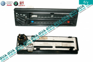 Корпус / передняя панель блока управления печкой   