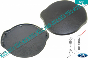 Крышка / заглушка / накладка амортизатора стойки правая   