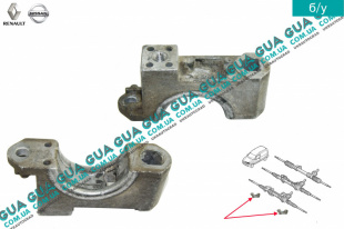 Кронштейн скоба рулевой рейки 1 шт.   