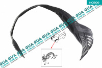 Подкрылок передний левый Mitsubishi / МИТСУБИСИ PAJERO IV 2006- / ПАДЖЕРО 4 06- 3.2DI-D (3200 куб.см.)