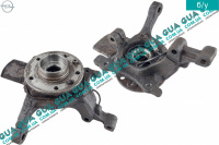 Поворотный кулак / цапфа левая с ступицей с ABS / АБС / 30 шлица