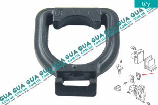 Фиксатор / зажим крепления блока АБС / ABS   