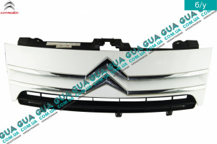 Решетка радиатора 2007 - 2012 Citroen / СИТРОЭН JUMPY III 2007- / ДЖАМПИ 3 2.0v16 HDI (1997куб.см.)