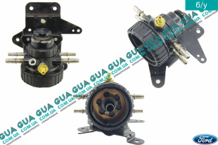 Корпус топливного фильтра с подкачкой ( с кронштейном )   