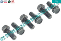 Болт / винт  крепления корзины сцепления M7X1X18 ( комплект 6 шт. )
