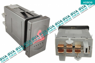 Кнопка аварийной сигнализации VW / ВОЛЬКС ВАГЕН PASSAT 1997-2005 / ПАССАТ 97-05 1.6 ( 1595куб. см. )
