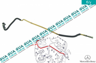 Патрубок / трубка топливной системы ( к топливному фильтру )   