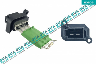 Реостат печки ( резистор, регулятор оборотов печки, сопротивление )   