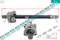 Промежуточный вал привода МКПП Z34/25