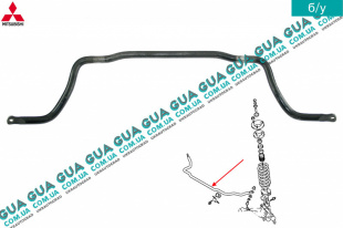 Стабилизатор передний D31 мм   