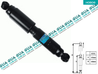 Амортизатор задний масляный ( стойка ) ( 293/444mm )