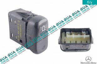 Кнопка подсветки приборной панели Mercedes / МЕРСЕДЕС VITO W638 1996-2003 / ВИТО 638 96-03 2.2CDI (2151 куб.см.)