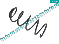 Пружина передняя ( 90 PS ) Ford / ФОРД CONNECT 2002-2013 / КОННЕКТ 02-13 1.8DI (1753 куб.см)