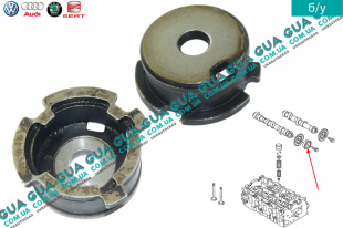 Ротор положения распредвала Seat / СЕАТ TOLEDO II 1999-2006 2.3 V5 (2324 куб.см.)