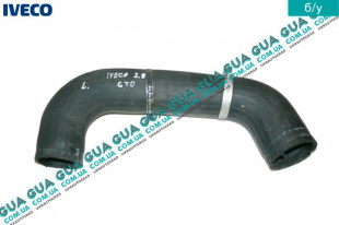 Патрубок интеркулера ( трубка / шланг наддува левий от радиатора к коллектору D 58/65мм )   