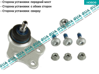 Шаровая опора верхняя Mercedes / МЕРСЕДЕС E-CLASS 1995- / Е-КЛАСС E320 (3199 куб.см.)