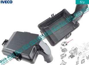 Крышка блока предохранителей   