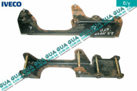  Кронштейн крепления радиатора интеркулера левый