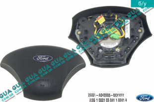  Подушка безопасности AirBag ( руль ) Ford / ФОРД FOCUS I 1998-2004 / ФОКУС 1 98-04 1.4 V16 (1388 куб. см.)