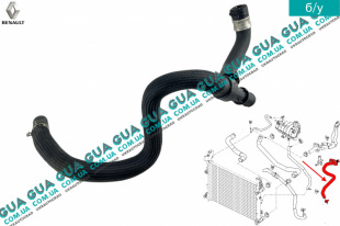 Патрубок / трубка системы охлаждения ( к подогреву двигателя )   