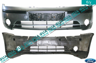 Бампер передний до 2004 Ford / ФОРД MONDEO III 2001-2007 / МОНДЕО 3 1.8TDCI (1753 куб.см.)
