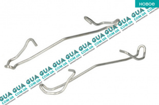 Пружина тормозного суппорта переднего ( прижимная планка )   