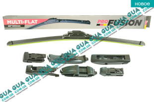 Щетка стеклоочистителя лобового стекла / поводка дворника безкаркасная Multi-flat 20" 500 мм   