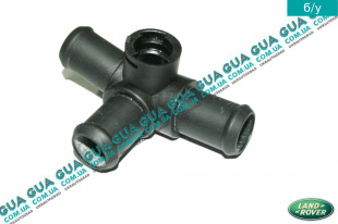 Тройник системы охлаждения (трубка охлаждающей жидкости) Jaguar / ЯГУАР XF SPORTBRAKE 3.0D (2993 куб.см.)