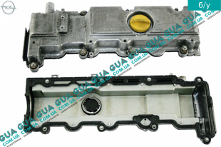 Клапанная крышка / крышка клапанов ГБЦ Opel / ОПЕЛЬ ASTRA G 1998-2005 / АСТРА Ж 98-05 2.0DTI V16 (1995 куб. см.)